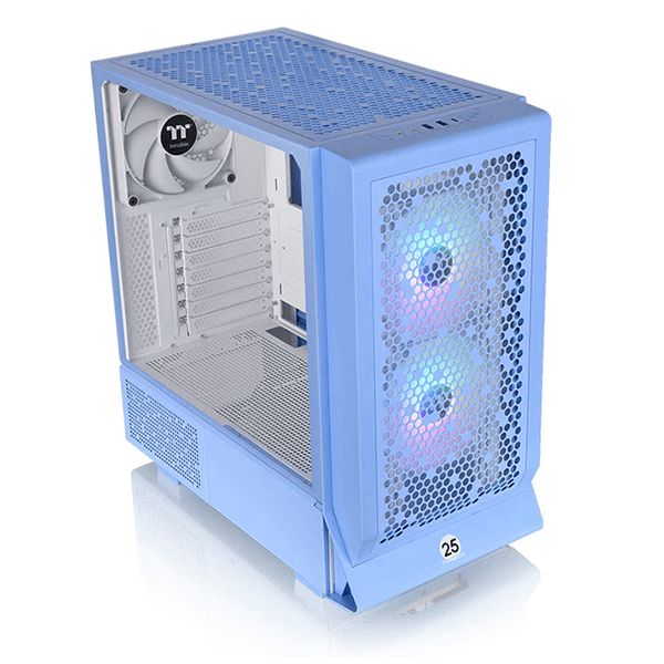 Thermaltake Ceres 330 TG ARGB E-ATX Mid Tower Case (Hydrangea Blue)