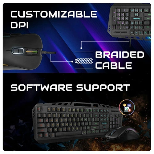 Cosmic Byte CB-GKM-19 Dragonfly Keyboard and Mouse Combo