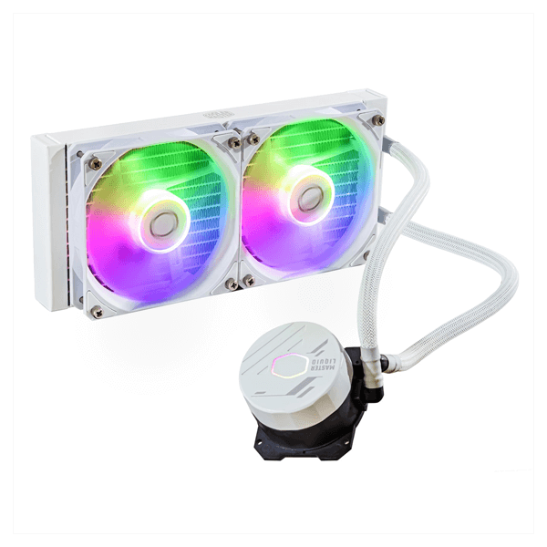 Cooler Master MasterLiquid 240L Core ARGB White 240mm CPU Liquid Cooler