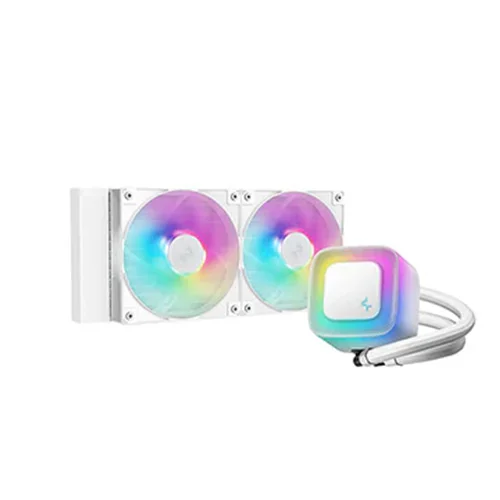 Deepcool LE240 V2 ARGB 240mm White CPU Liquid Cooler