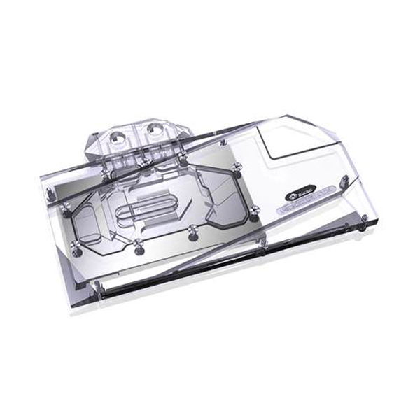 Bykski ARGB GPU Water Block With Backplate For Gigabyte Aorus RTX 3090 And RTX 3080 Xtreme - Clear Acrylic (N-GV3090AORUSXE-X)