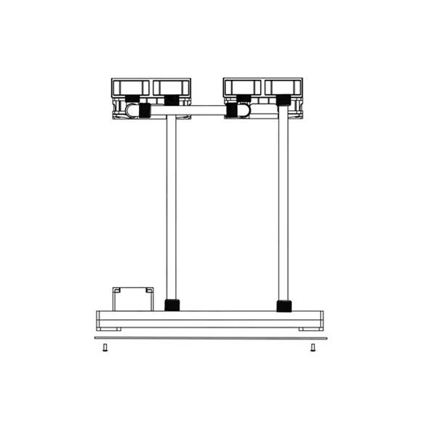 Bykski ARGB Distro Plate For Thermaltake Level 20 XT (RGV-TT-LEVEL20XT) And DDC Pump (B-PMD3-COV)