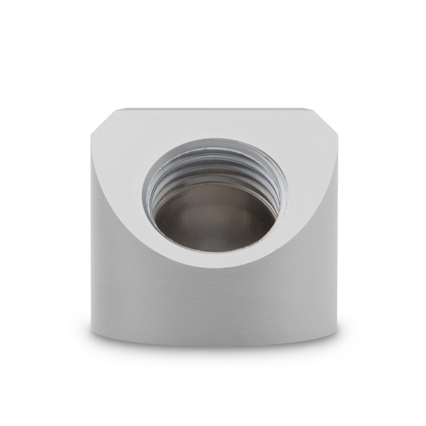 EK-Quantum Torque - 45&deg; Female to Female Static Adapter Fitting - Satin Titanium