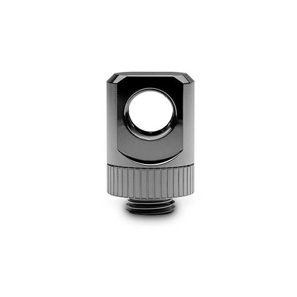 EK Quantum Torque Angled Fitting G 1/4 T Rotary (Black Nickel)