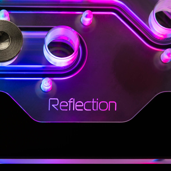 EK-Quantum Reflection Distro Plate For Lian Li PC-O11 Dynamic Mini With D5 PWM Pump and ARGB Lighting