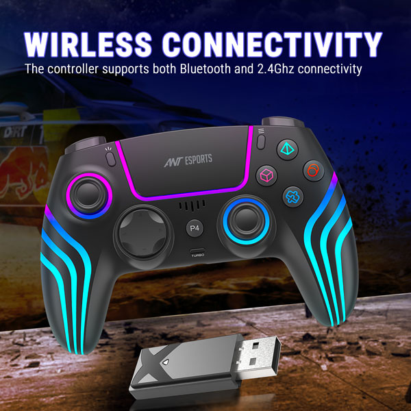 Ant Esports GP400 RGB Wireless Game Controller with Touch Pad