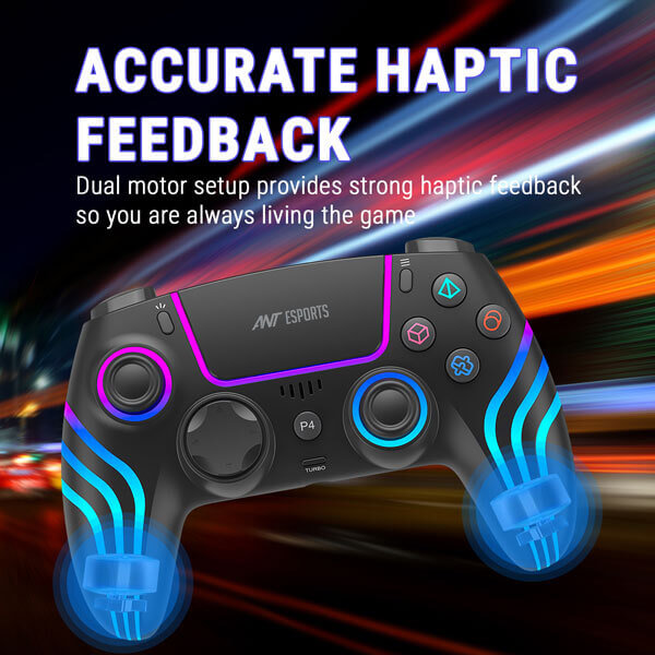 Ant Esports GP400 RGB Wireless Game Controller with Touch Pad
