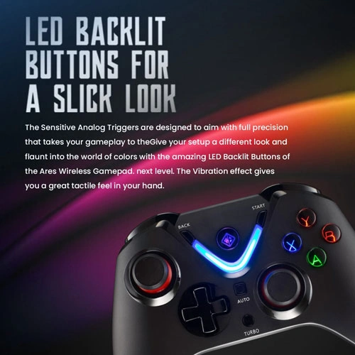 Cosmic Byte Ares Wireless Game Controller with Magnetic Triggers