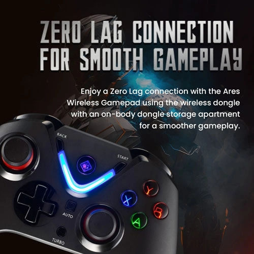Cosmic Byte Ares Wireless Game Controller with Magnetic Triggers