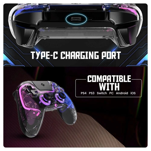 Cosmic Byte Quantum Dual Mode Bluetooth Plus Wired Game Controller