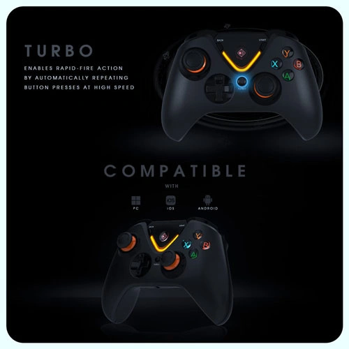 Cosmic Byte Ares Pro Tri Mode Wireless Game Controller