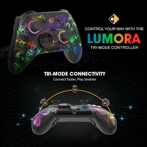 Cosmic Byte Lumora Tri Mode Game Controller