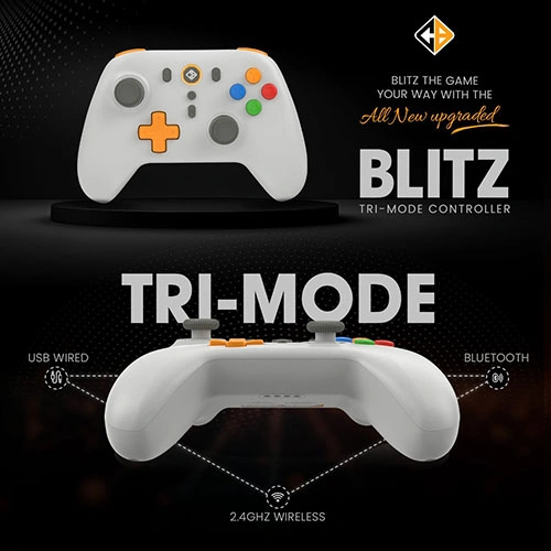 Cosmic Byte Blitz Tri Mode Retro Game Controller