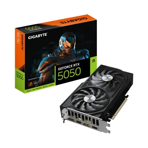 Gigabyte RTX 5050 Windforce OC V2 8GB GDDR6 Graphics Card