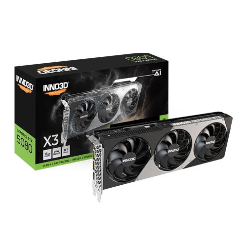 INNO3D RTX 5080 X3 16GB GDDR7 SFF Graphics Card