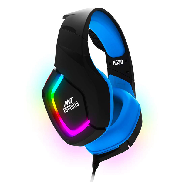Ant Esports H530 Black-Blue Multi Platform Pro RGB Gaming Headset