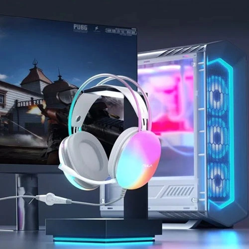 Aula S505 RGB Green Gaming Headset