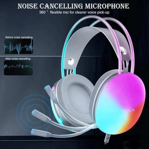 Aula S505 RGB Pink Gaming Headset