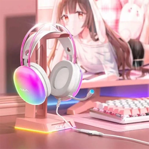 Aula S505 RGB Pink Gaming Headset