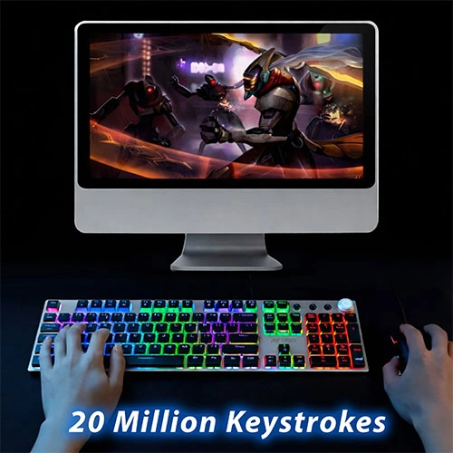 Ant Esports MK4400 Pro Wireless RGB Mechanical Gaming Keyboard With Red Switches