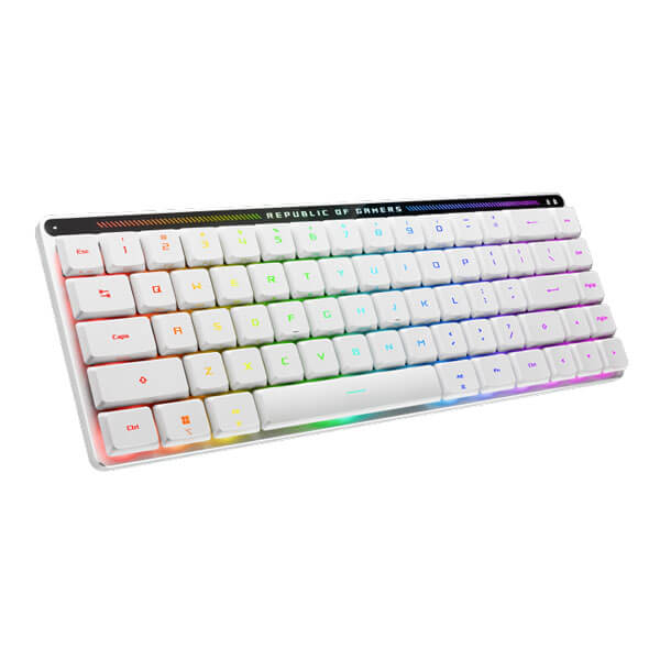 Asus ROG Falchion RX Low Profile White Tri-Mode Gaming Keyboard