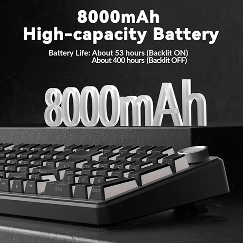 Aula F99 Pro Side Engraved Keycaps Wireless Tri Mode RGB Mechanical Gaming Gradient Gray Keyboard With Nimbus Switch