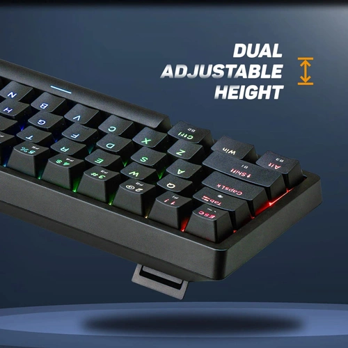Cosmic Byte CB-GK-33 Astra Wired and Bluetooth Keyboard with Blue Switches