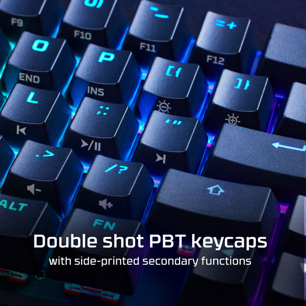 Hyperx Alloy Origins 65 Percent Mechanical Gaming Keyboard with Red Switches