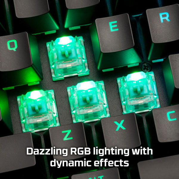 HyperX Alloy Origins Core Mechanical Gaming Keyboard (Aqua Tactile Switches)