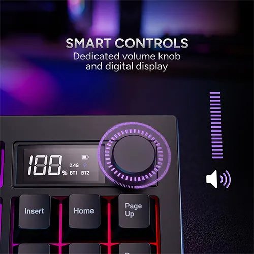 Karnage Visage Tri-Mode Gaming Keyboard
