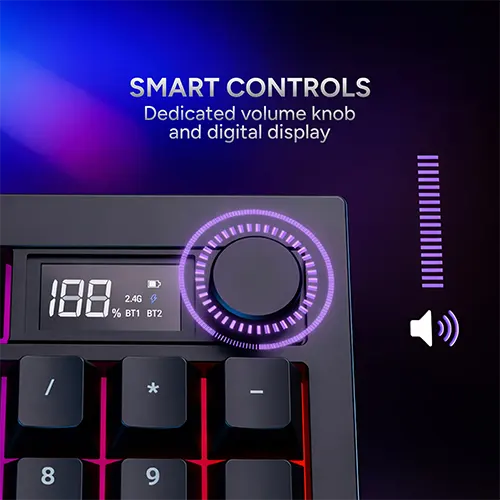 Karnage Visage 95 Tri-Mode Gaming Keyboard