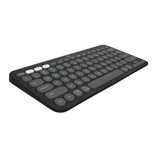 Logitech Pebble Keys 2 K380S Graphite Wireless Keyboard