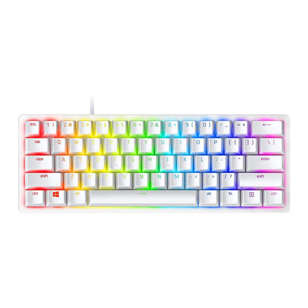 Razer Huntsman Mini Gaming Keyboard Linear Optical Mercury Red Switches