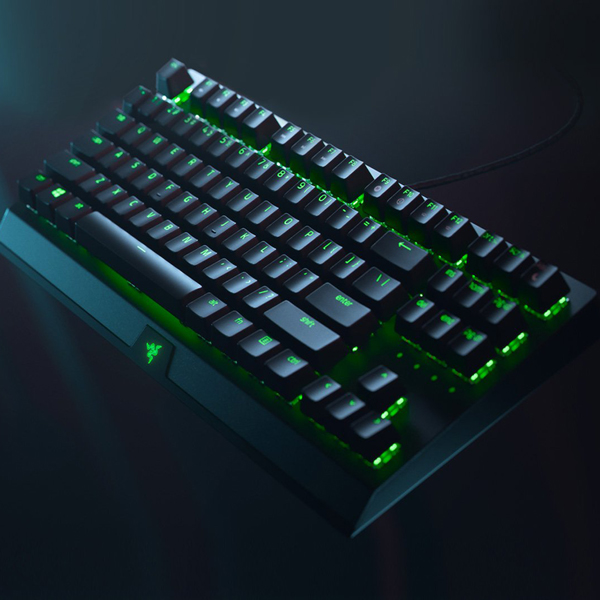 Razer BlackWidow V3 Tenkeyless Mechanical Gaming Keyboard Green Switches