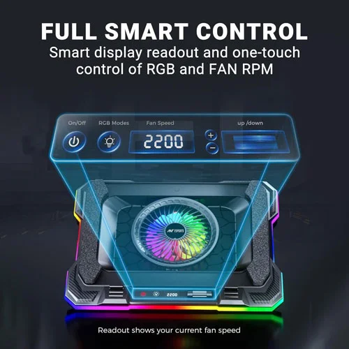 ANT Esports NC320 RGB Gaming Laptop Cooling Pad