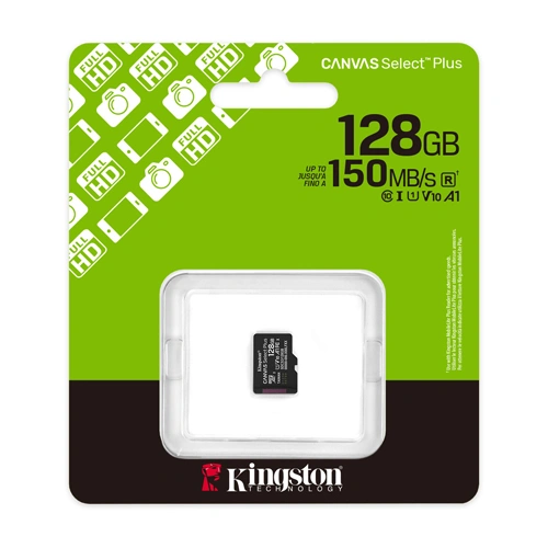 Kingston Canvas Select Plus 128GB microSDXC Memory Card