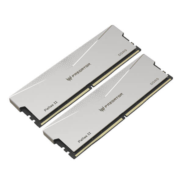 Acer Predator Pallas II Silver 64GB (32GBx2) 6000MHz CL30 DDR5 RAM