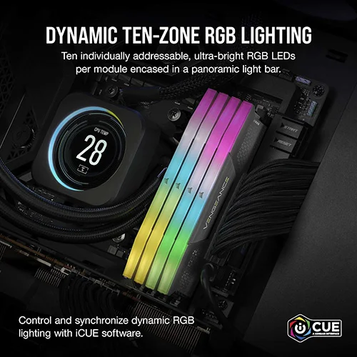 Corsair Vengeance RGB 32GB 5200MHz CL40 DDR5 RAM