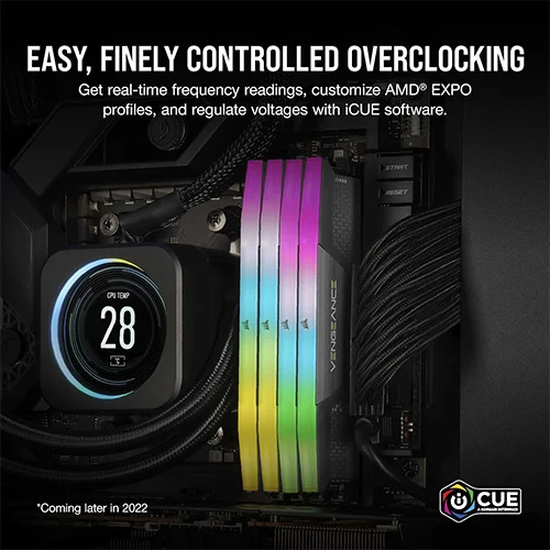 Corsair Vengeance RGB 32GB 5200MHz CL40 DDR5 RAM