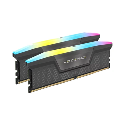 Corsair Vengeance RGB Grey 64GB (32GBx2) 5600MHz CL36 DDR5 RAM