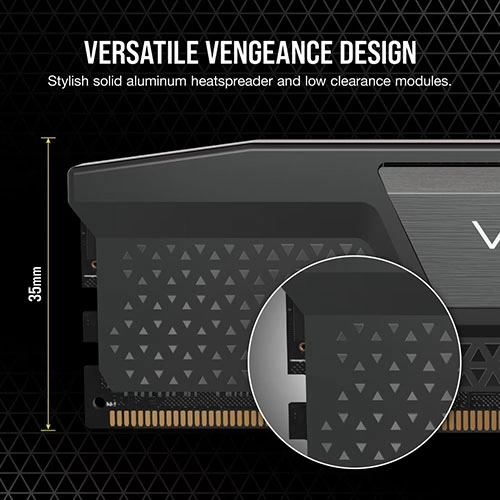 Corsair Vengeance Gray 32GB (16GBx2) 6000MHz CL36 DDR5 RAM
