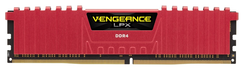 Corsair Vengeance LPX 8GB (8GBX1) DDR4 2400MHz Red