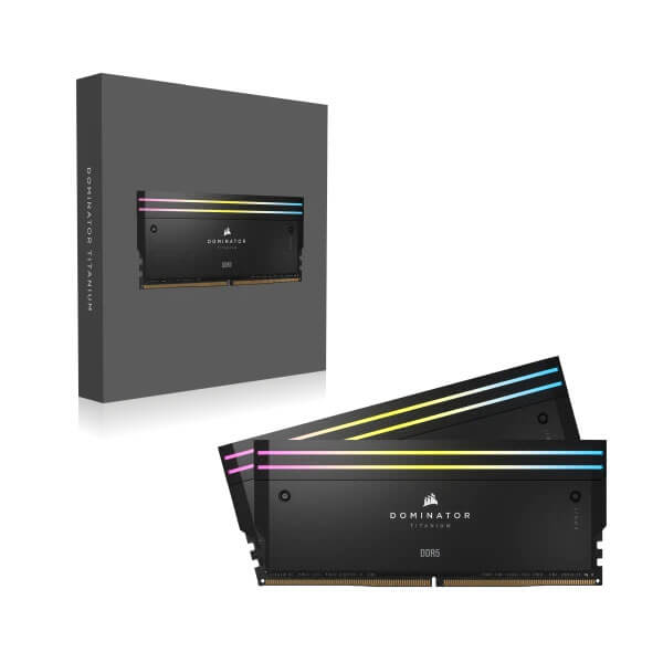 Corsair Dominator Titanium RGB 32GB (16GBx2) 7200MHz CL34 DDR5 RAM