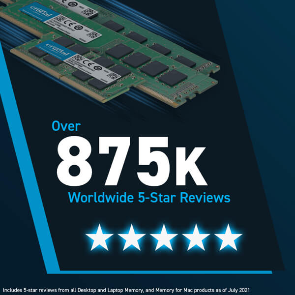 Crucial 16GB 5600MHz CL46 DDR5 RAM