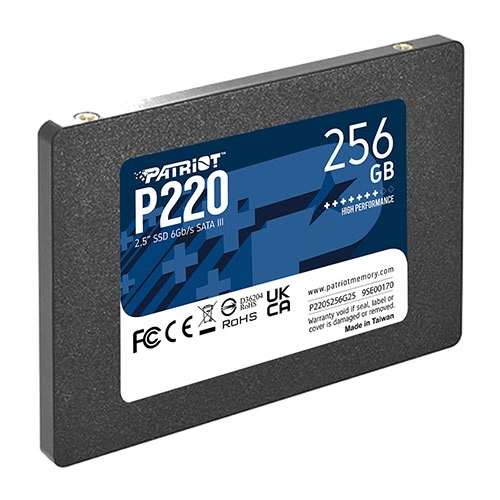 Patriot P220 Internal SSD, 256GB