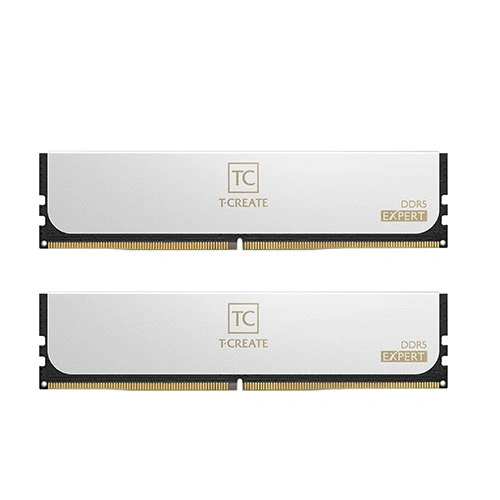 TeamGroup T-Create Expert DDR5 White 64GB (32GB x 2) 6000MHz CL30 RAM