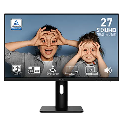 MSI Pro MP273UP E6 27 Inch 4K Business Monitor