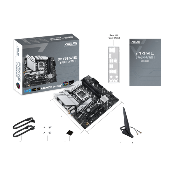 Asus Prime B760M-A WIFI DDR5 M-ATX Motherboard