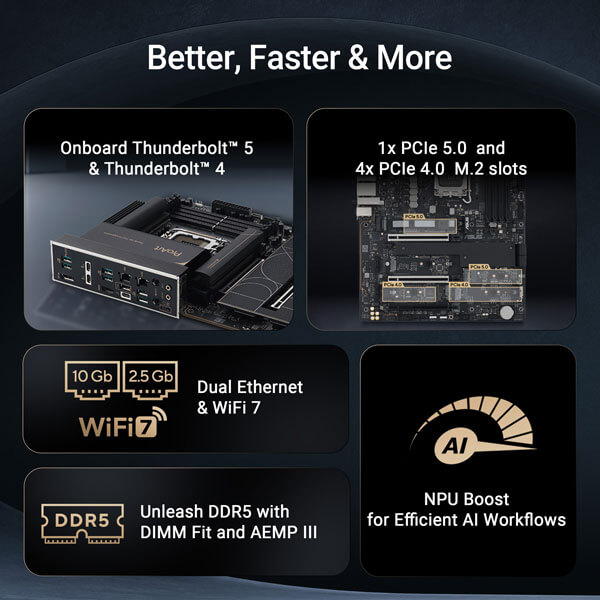 Asus ProArt Z890-Creator WIFI ATX Motherboard
