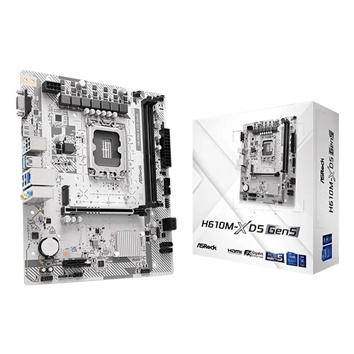 ASRock H610M-X D5 Gen5 M-ATX Motherboard